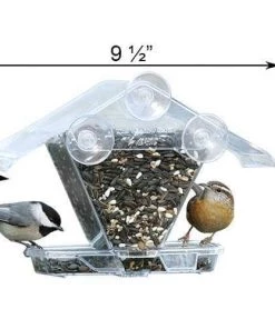 Happy Gardens Window Café Transparent Window Feeder