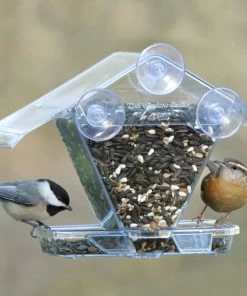 Happy Gardens Window Café Transparent Window Feeder