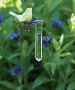 Happy Gardens Garden Stakes & Rain Gauges Yellow Bird Rain Gauge