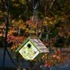 Happy Gardens Yellow Jessamine Printed Wren Birdhouse Birdhouses/Baths