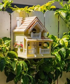 Happy Gardens Yellow Veranda Bird House